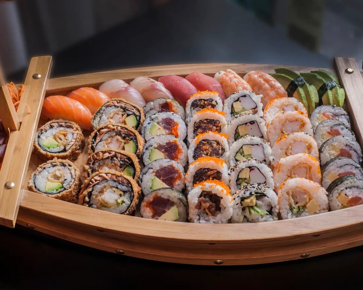Sushi dish detail used for AR view